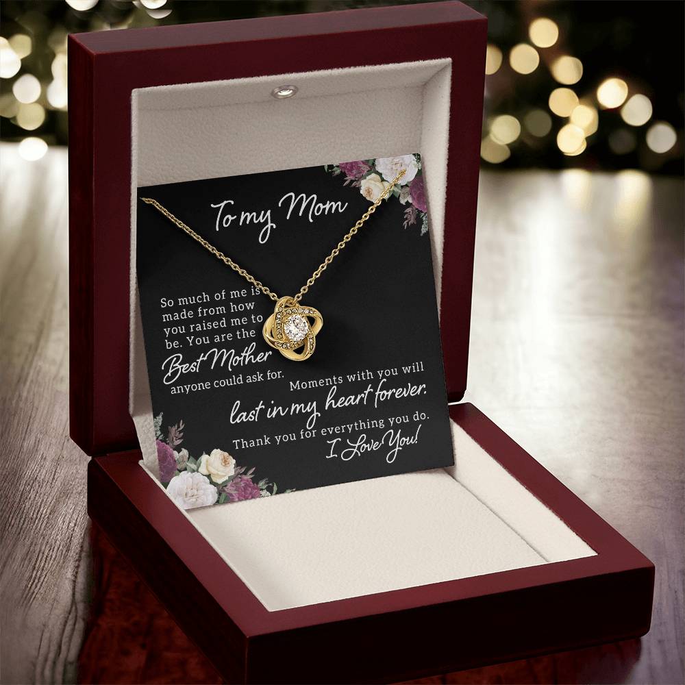Love Knot Necklace - For Mom