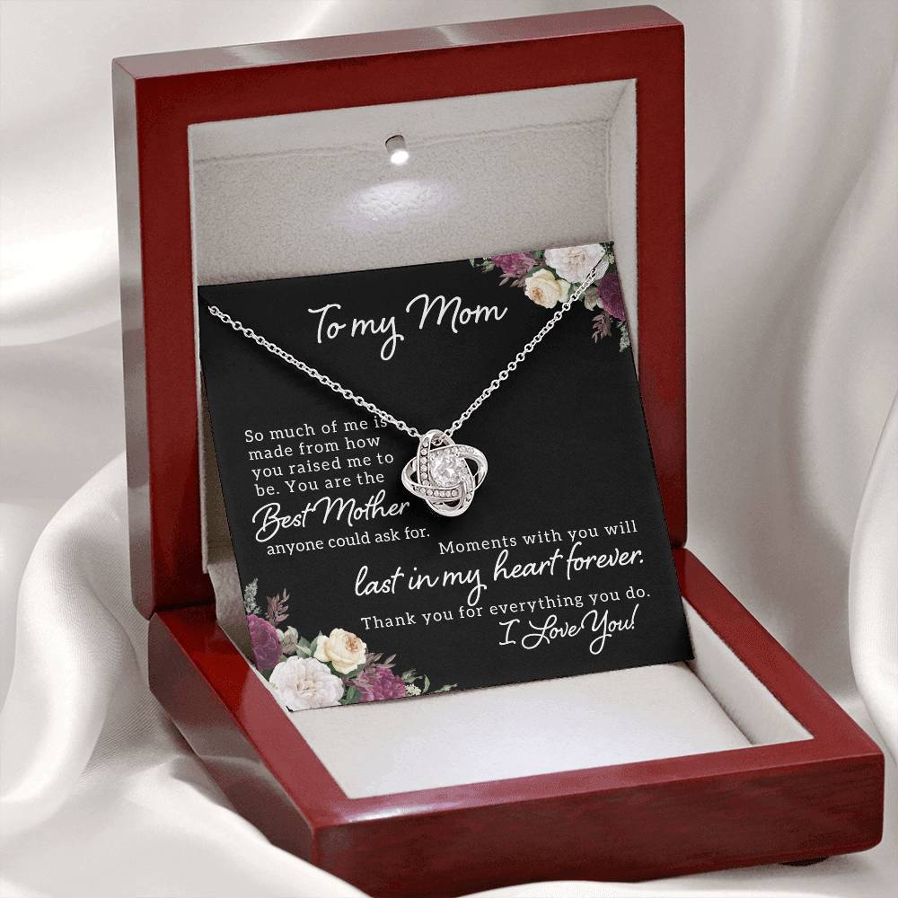 Love Knot Necklace - For Mom