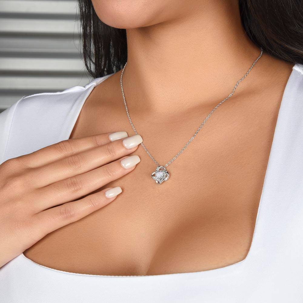 Love Knot Necklace - For Mom