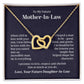 Interlocking Hearts Necklace - For Future Mother-in-Law