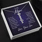 Vertical Name Necklace
